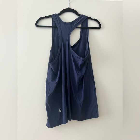 Athletha navy racerback tank top - Picture 2 of 2